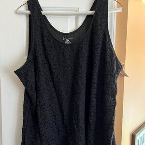 NEW WITH TAG: Lane Bryant (Size 26_28) Black Tank Top